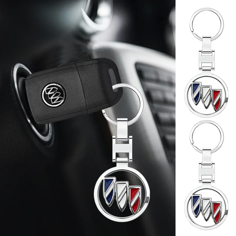 

Металлический брелок с логотипом, роскошный автомобильный брелок для Buick GL8 GL6 Envista Park Avenue Royaum Enclave Encore Regal Verano Excelle GT XT