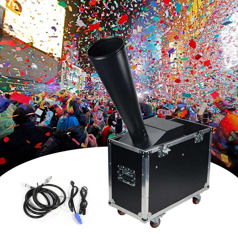 Co2 Confetti Blaster Machine Paper Confetti Cannon For Wedding Stage Party