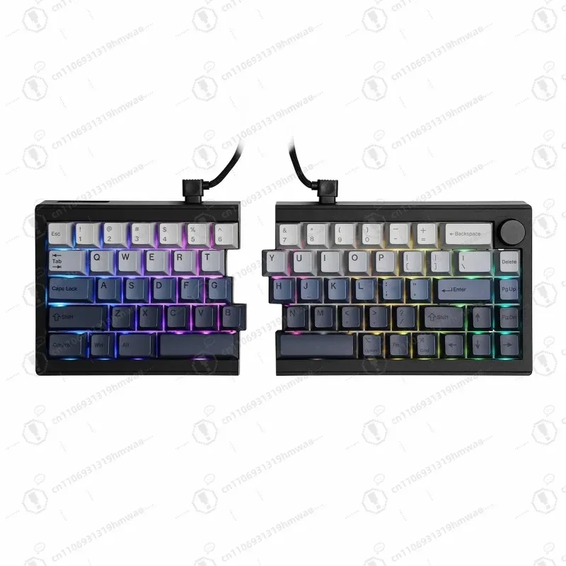 Split 65 65% Wireless 3 Mode 2.4G BT Wired Via Mechanical Keyboard