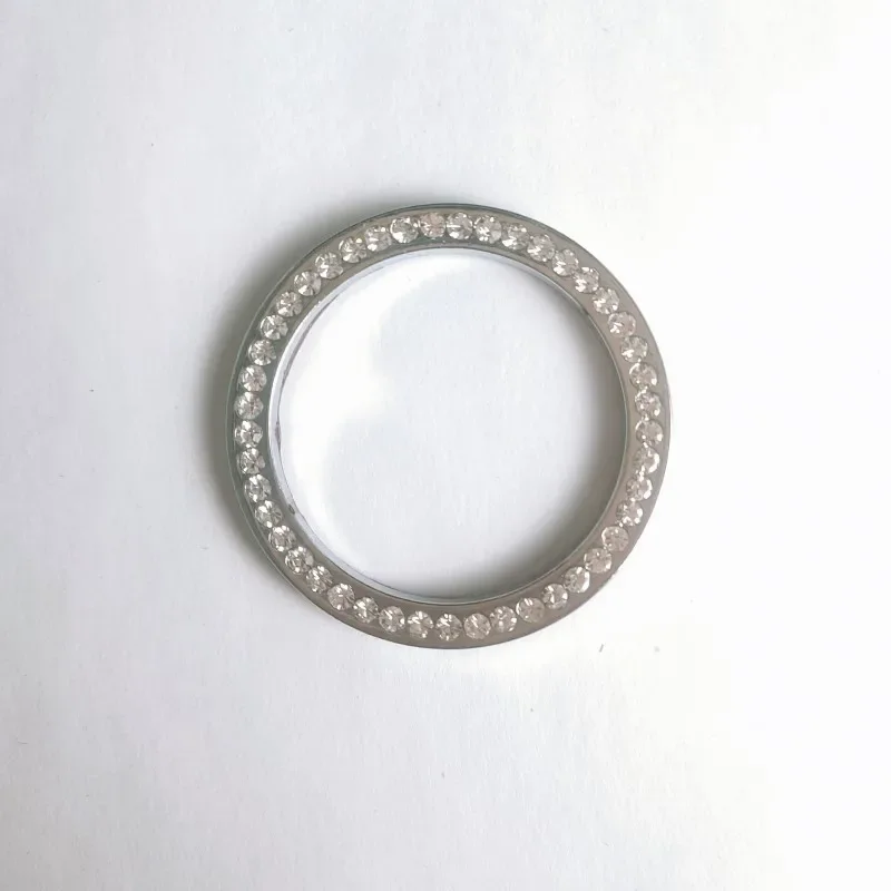

Car Console Engine Button Lgnition Ring Diamonds Frame Sticker For Mercedes Benz E Class W213 2016-2018 Interior Accessories