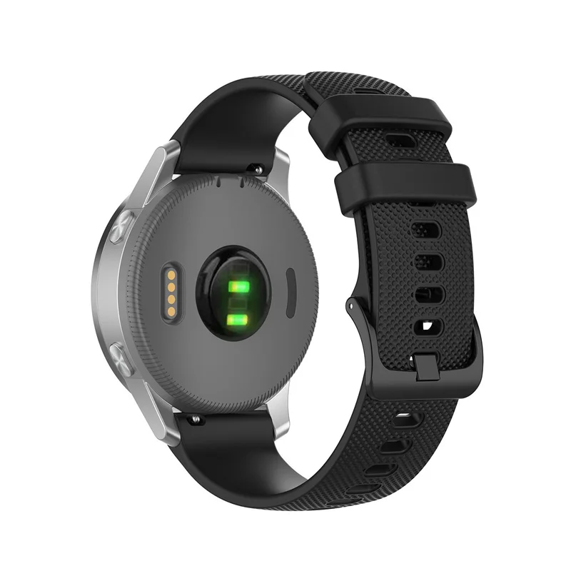 Correa de silicona para reloj Garmin Vivoactive 4S Vivoactive 3/4, repuesto para Garmin Forerunner 245 Venu 2/Venu2s/Venu2 Plus