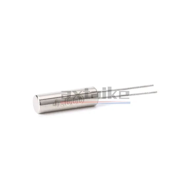 10PCS 32.768KHz 4MHz 7.6MHz 12MHz 24MHz 32.768 4.000 12.000 24.000 2*6mm 3*8mm Circular Cylinder 2Pin 12.5pF Crystal Oscillator