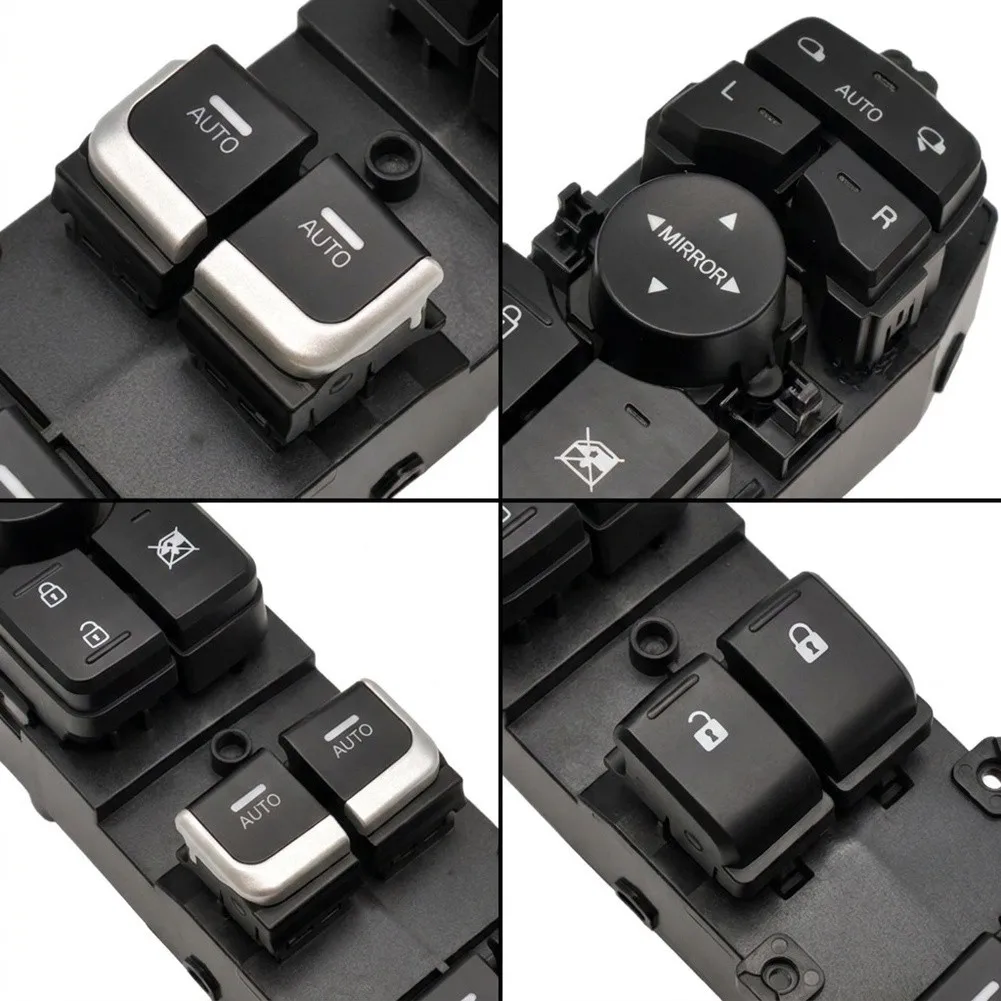 For KIA For SORENTO 2015-2021 Front Left Driver Side Window Switch Replacement OEM Wiring Pinout and Mounting Dimensions
