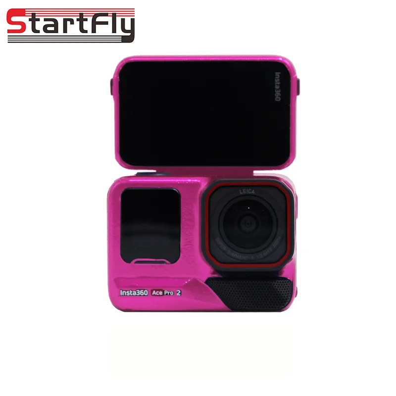 For Insta360 AcePro 2 Camera Stickers Waterproof Anti-scratch Colorful Protective Film  Ace Pro 2 Refit Decals Skin Accessories