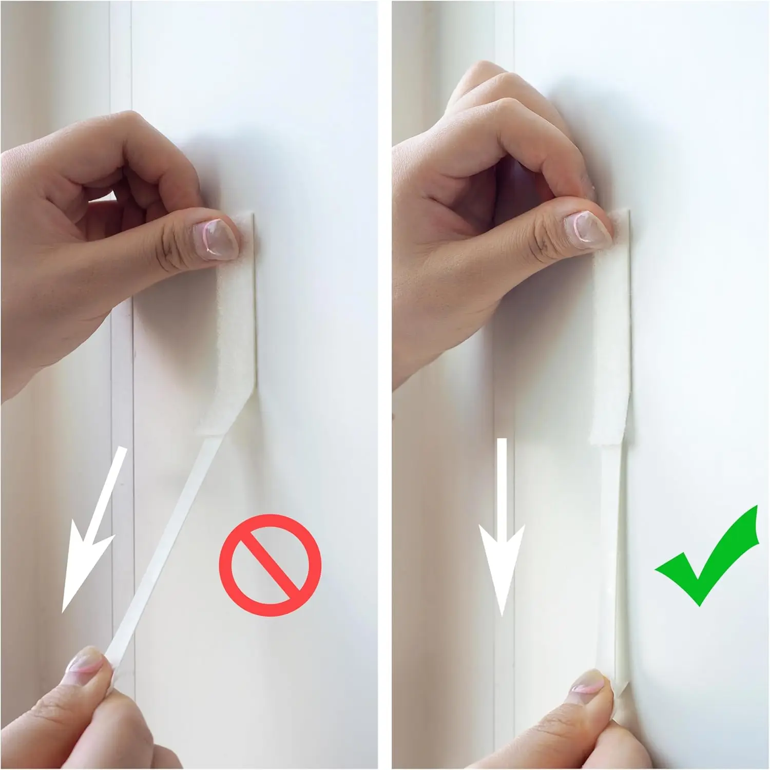 Self Adhesive Punch-free Frame Tape Strips Assorted Mounting Picture Frame Fixed Poster Wall Hook Decorate Fixing wall Hanger