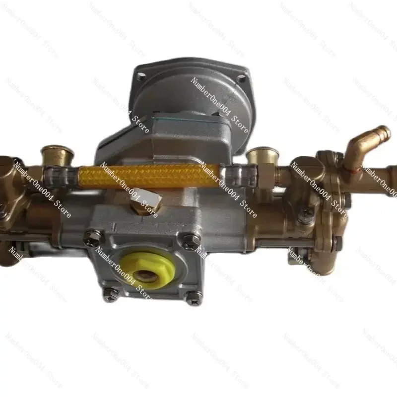 Sprayer Pump for 2-4Stroke Engine Standard Brass Pump with Grease Cup Agricultural Spraying Knapsack Power Pump Head