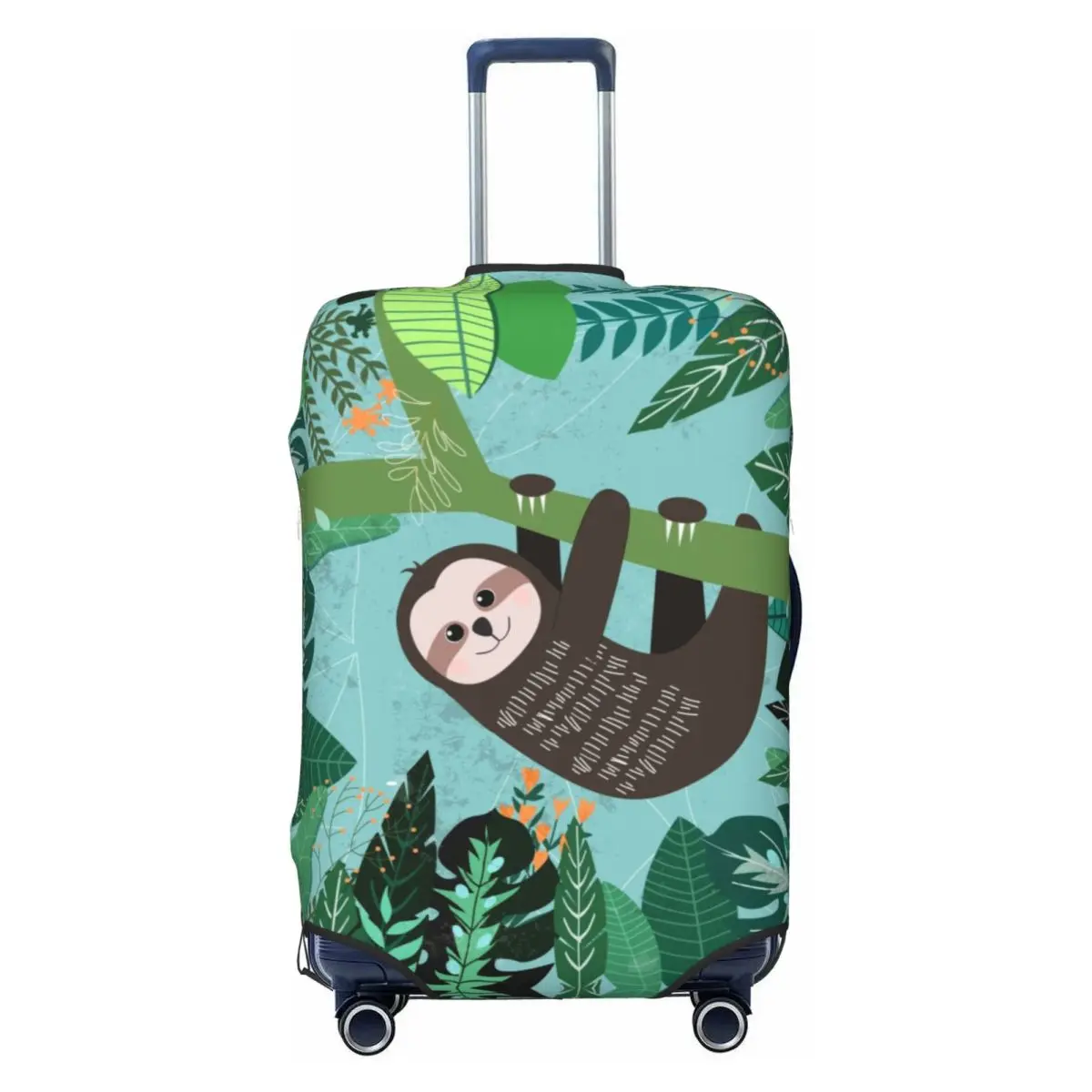 

Cute Sloth Luggage Cover Elastic Travel Suitcase Protective Covers Fits 18-32 Inch