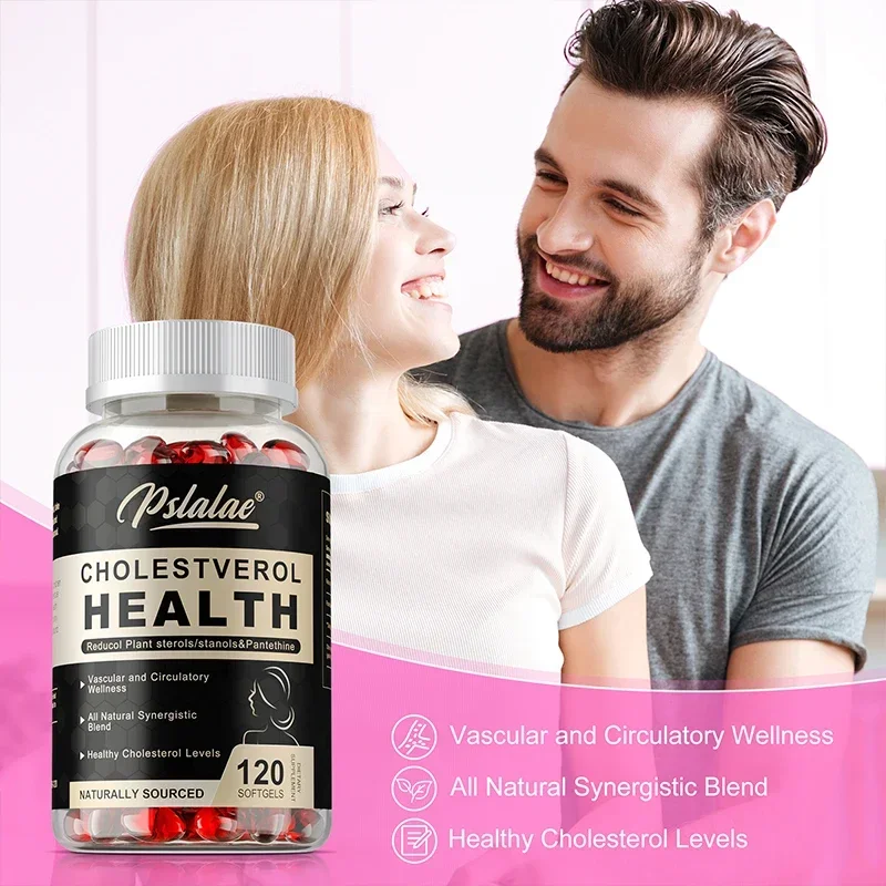

Cholesterol Health - Supports Natural Heart Health & Healthy Cholesterol Levels, Boosts Metabolism, and Antioxidant Effects