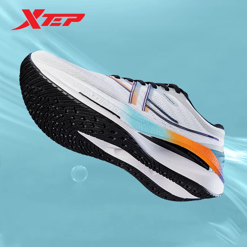 Xtep Running Shoes For Men 2024 Spring Comfortable Lightweight Soft Men\'s Sports Shoes Breathable Jogging Sneakers 976119110063