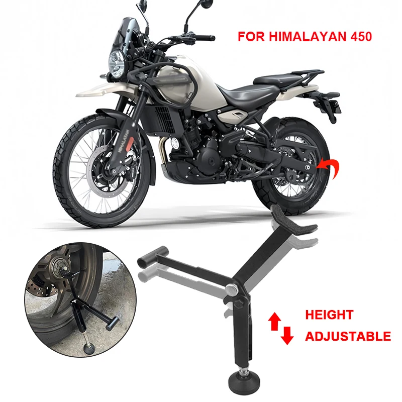 FOR Royal Enfield Himalayan 450 Himalayan450 Jack Kickstand Wheel Support Side Stand Paddock Stable Swingarm Lift Lifter Frame