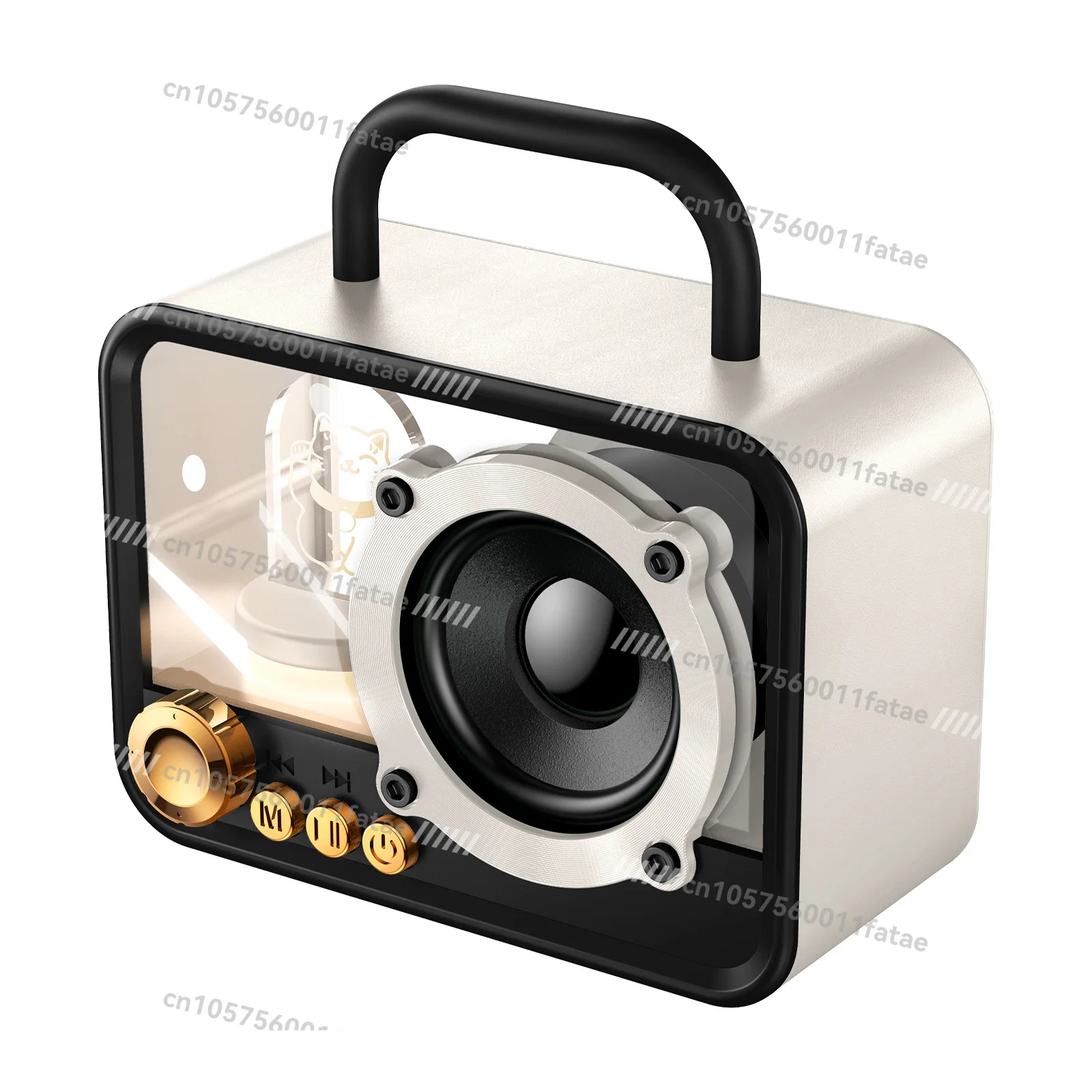 

Creative Retro Bluetooth Speaker Desktop Souvenir Mini Small Audio Subwoofer Convenient Wireless Bluetooth Speaker