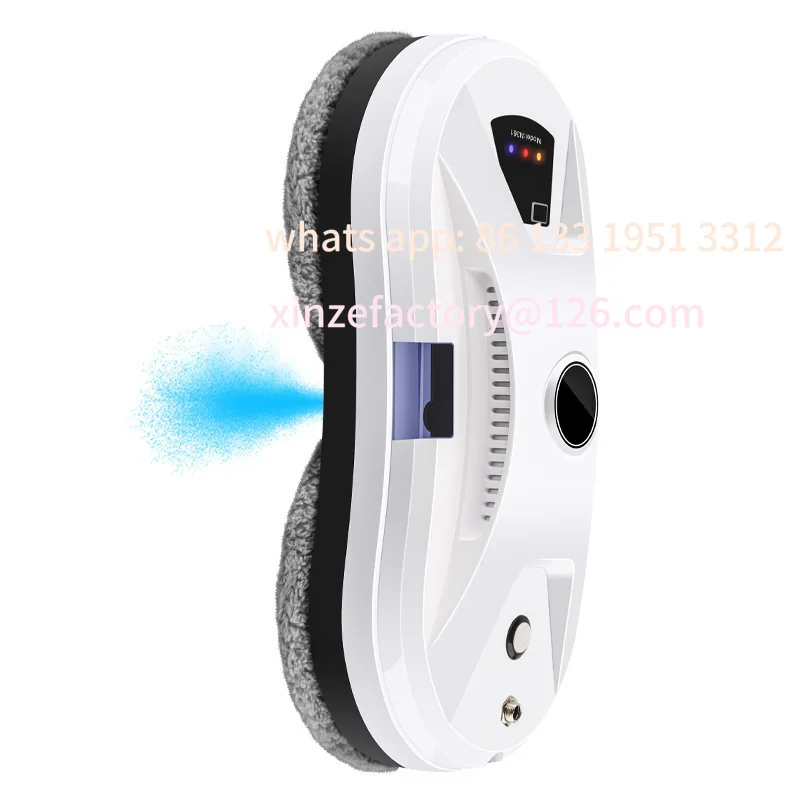 

Water spray intelligent window cleaning robot RZ1-11 glass cleaning 14s
