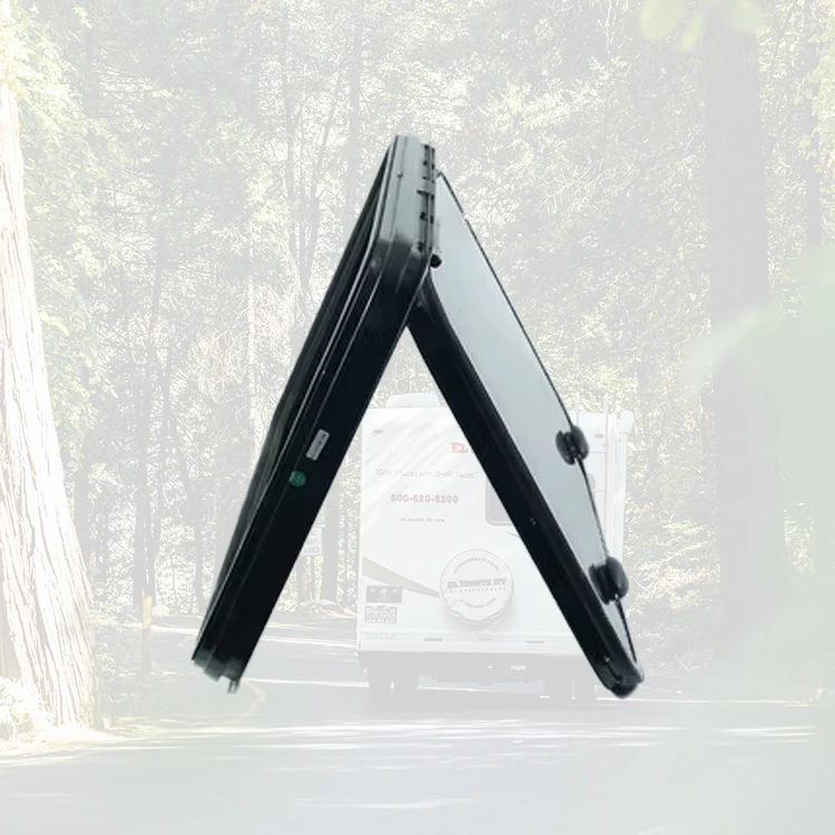 

RV Access Door With Aluminum Alloy Frame And Black Tensile Lock Caravan Parts Luggage Door 500*300mm
