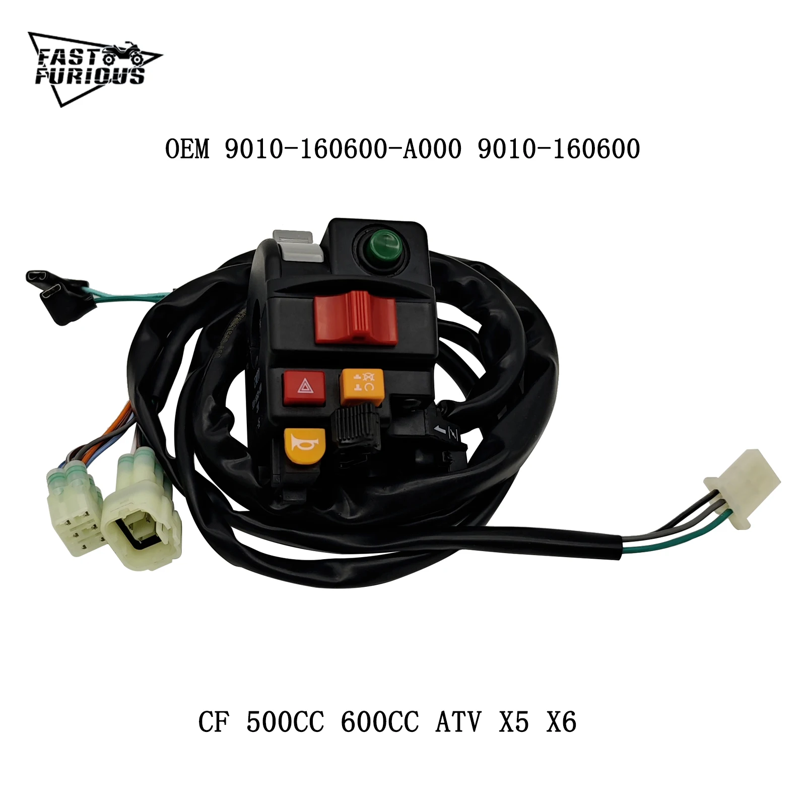 

Переключатель левого руля с демпфером 9010-160600-A000 9010-160600 для CF 500CC 600CC ATV X5 X6