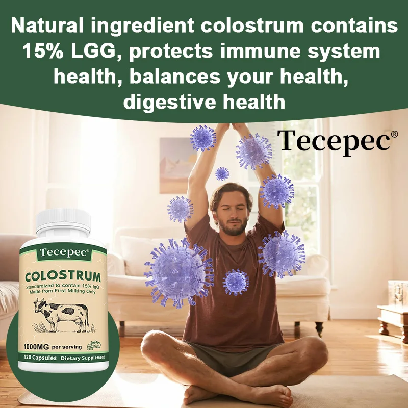 Colostrum Supplement (first Milk Colostrum Only, Standardized To Contain 15% IgG Immunoglobulins) Immune and Digestive Health