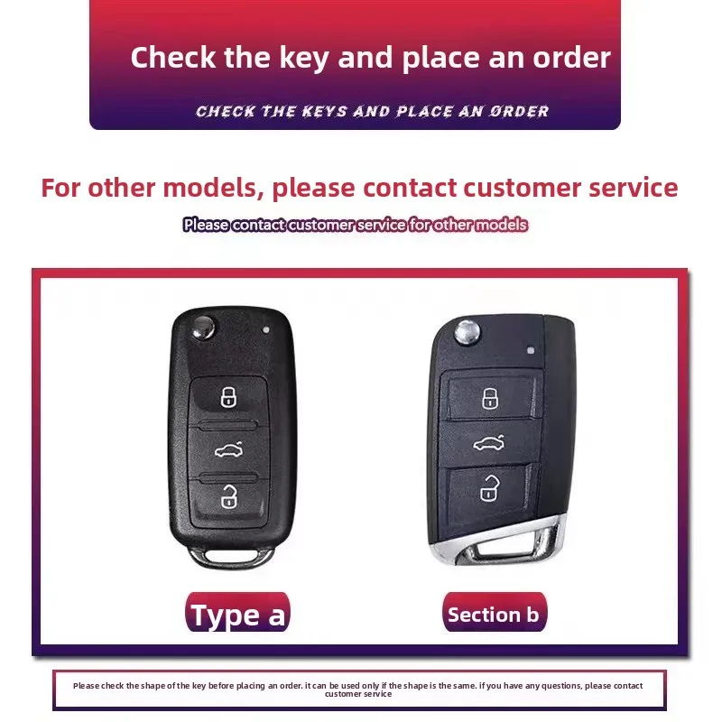 Capa para chave de carro com 3 ou 4 botões, para vw volkswagen golf 7 mk7 tiguan mk2 para assento ateca leon fr 2 ibiza para skoda octavia