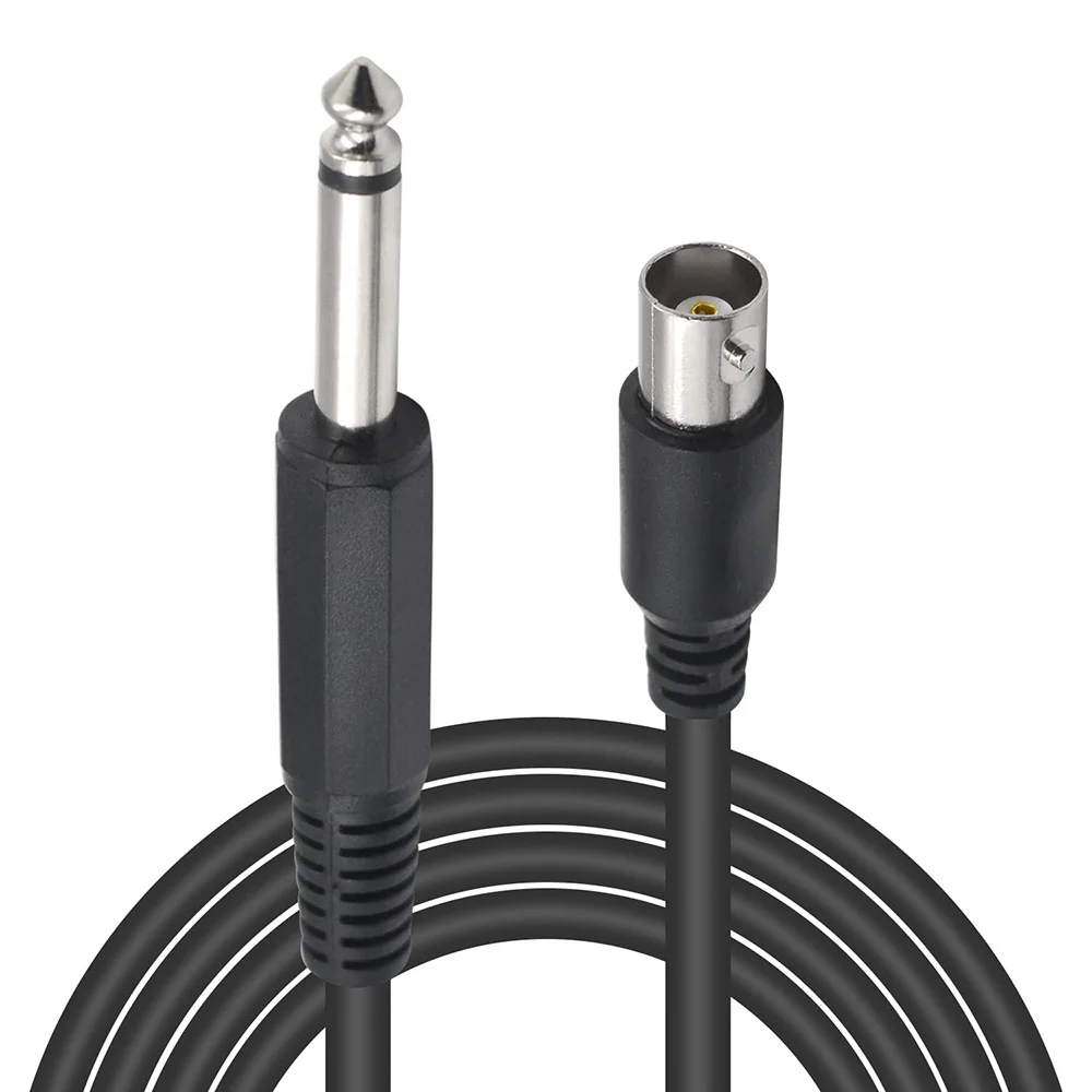 1pc BNC Female to 6.35mm 1/4