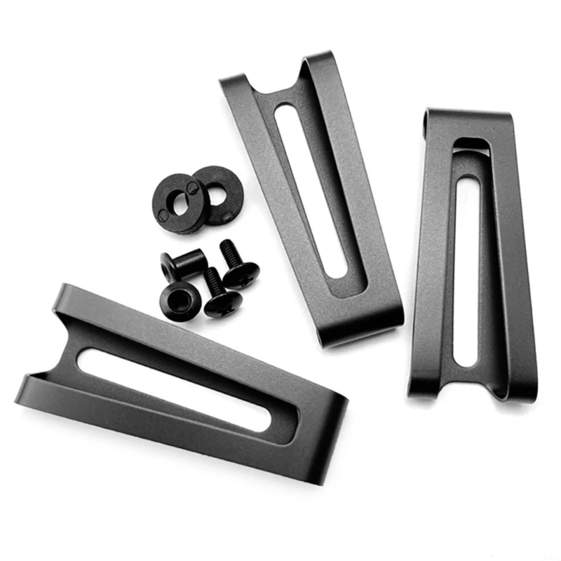 Clip gaine K, accessoires, Clip gaine pour KYDEX, Clip transport fourreau, Clip taille gaine K avec vis pour