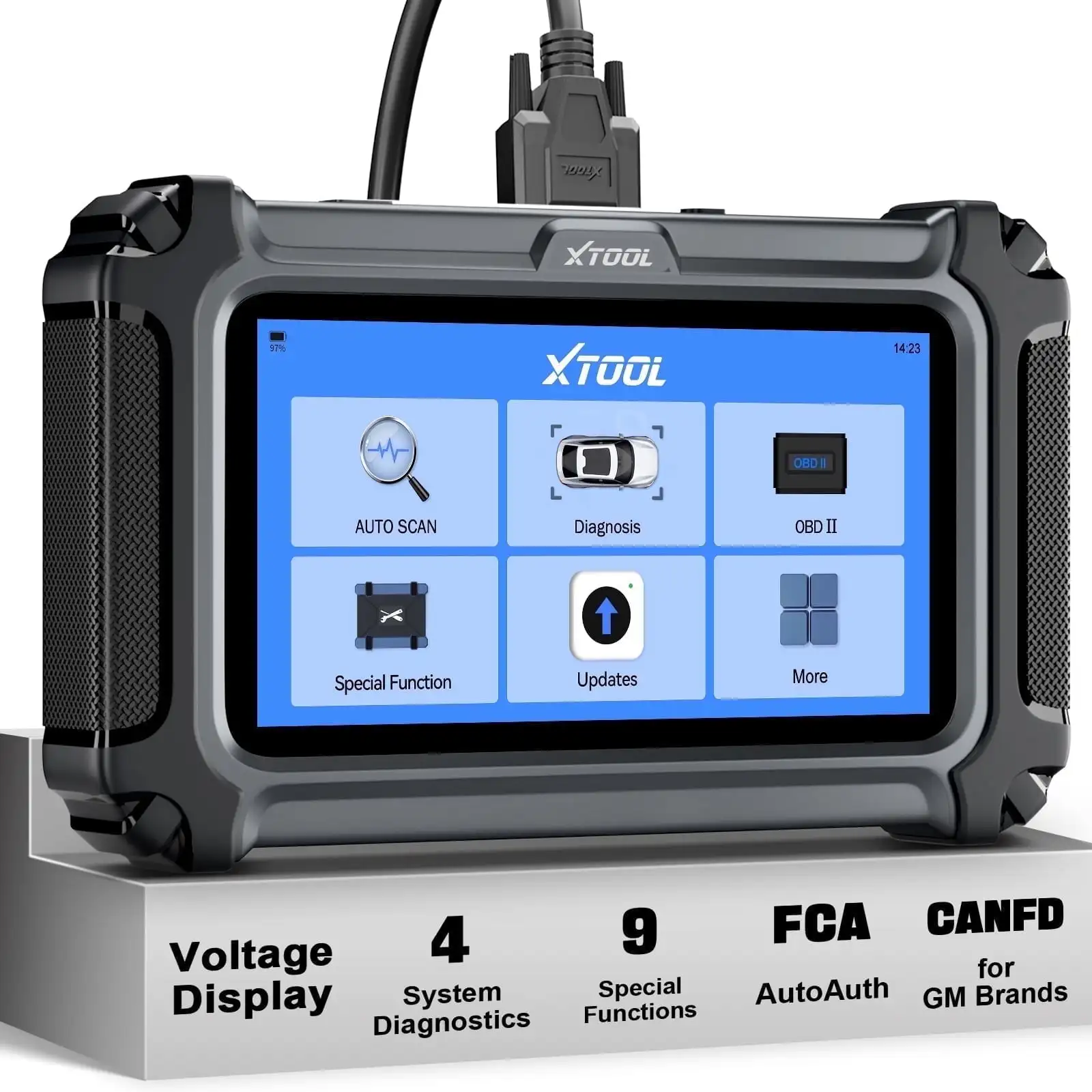 

D5 obd2 Сканер и инструмент для сброса Двигатель ABS SRS Диагностический инструмент для передачи данных Считыватель автомобильных кодов с 9 бесплатными обновлениями