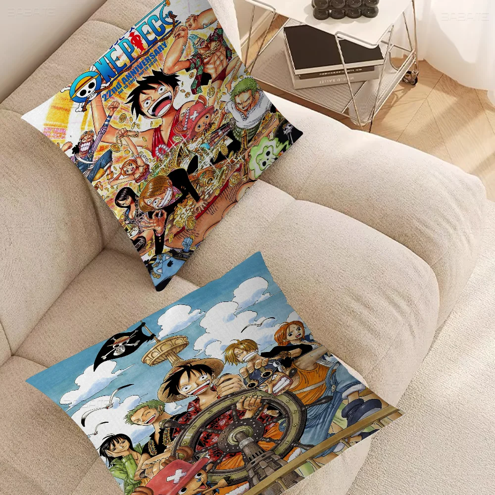 

Japan Anime O-One-P-Pieces Personalized Pillow Cover Kids Bedroom Wild Party Decor Pillowcase Kid Birthday Shower Gift