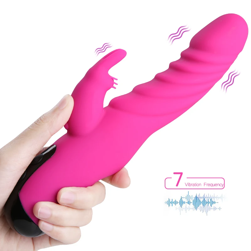 7 Speeds Rabbit Dildo Vibrator G Spot Stimulator Clitoral Massager Vibration Female Vaginal Masturbator Sex products For Couples