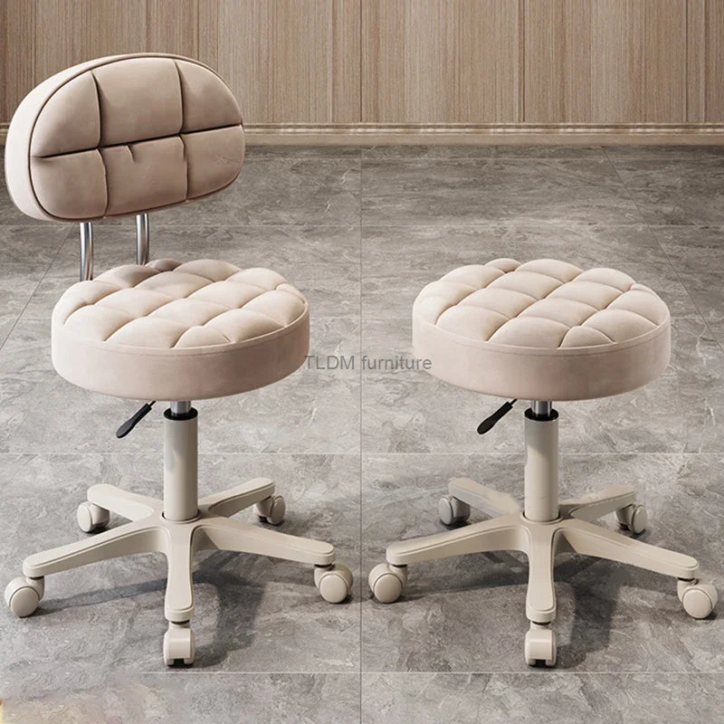 Simple Beauty Salon Barber Chairs Special Swivel Salon Chair Barber Shop Round Stool Modern Salon Furniture Home Makeup Chair