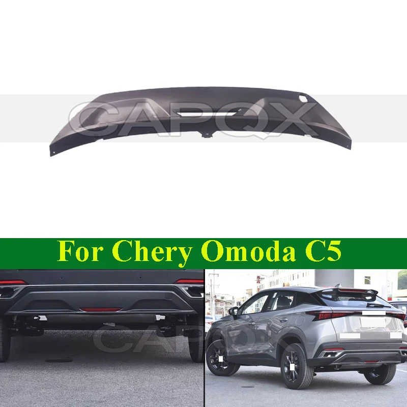 

CAPQX нижний дефлектор заднего бампера для Chery Omoda C5, нижний спойлер заднего бампера, дефлектор заднего бампера 602002020AA