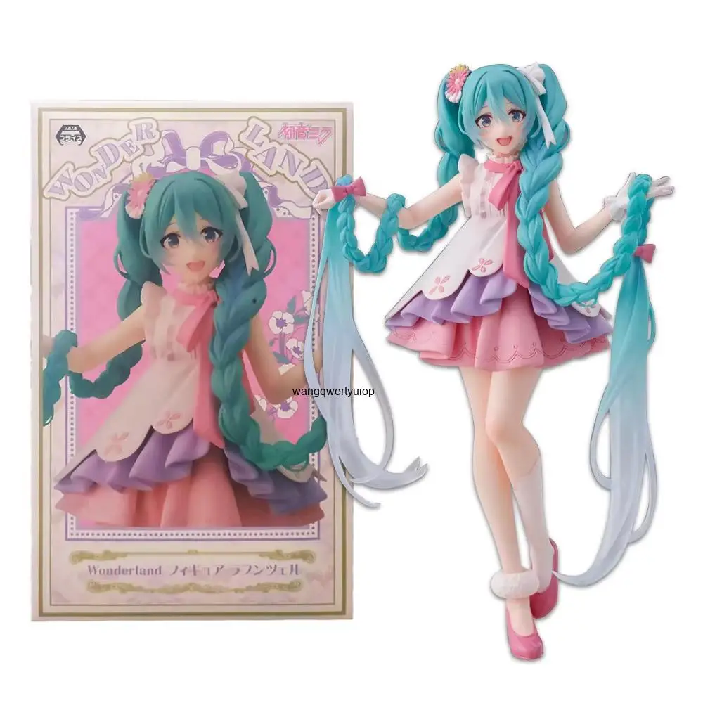 オリジナル正規品モデル-taito-ワンダーランド-初音ミク-18cm-ラプンツェル-フィギュア-アニメ-フィギュア-コレクション-おもちゃ-子供向けギフト