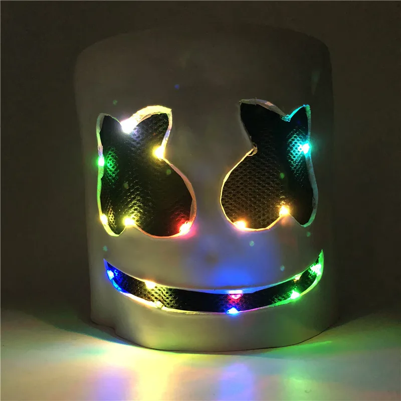 

Luminous DJ Headset Party Mask Halloween Prop Luminous Mask