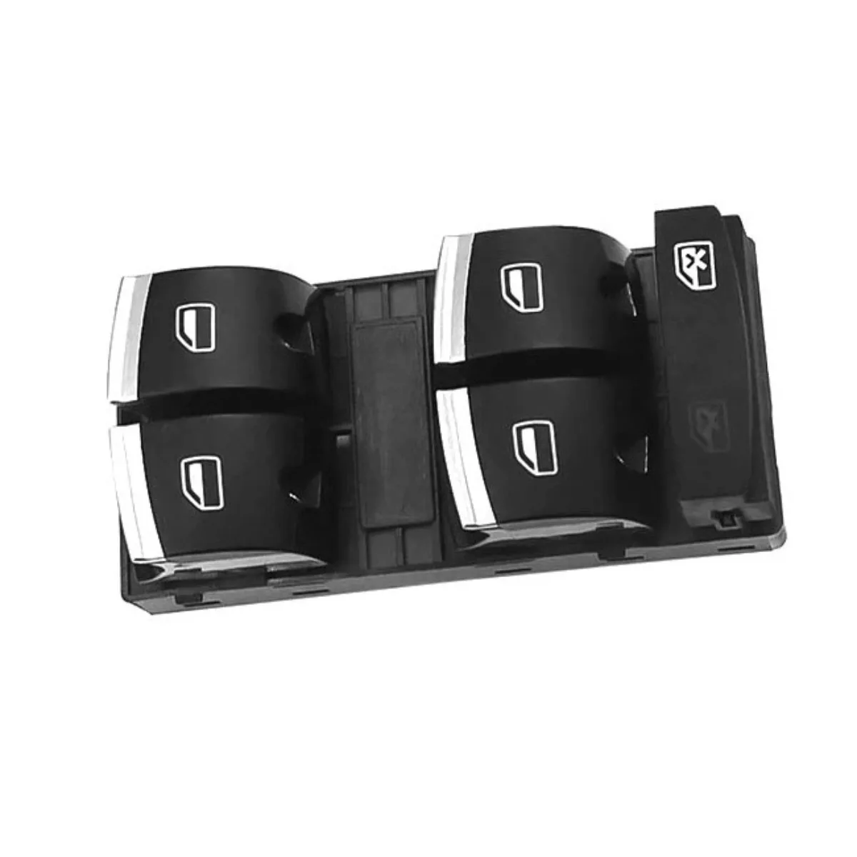 Driver Side Window Lift Switch For Audi A3 8P A6 C6 Q7 4L S6 RS6 2004-2015 Master Control 4F0959851H 4F0959851 10 Pin Black