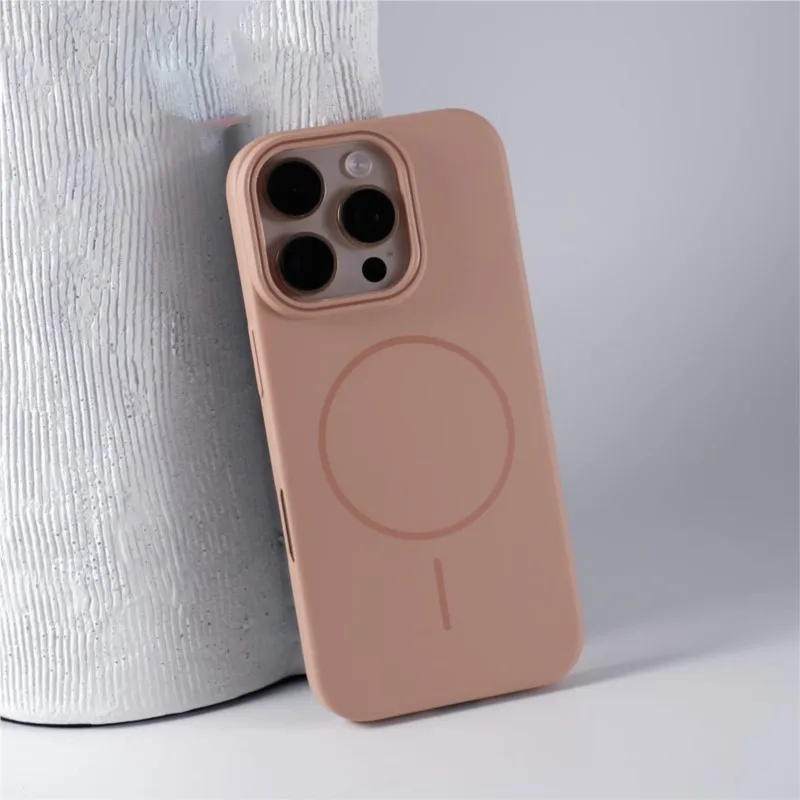 Funda rígida de PC original para Magsafe para iPhone 17 Air 16 15 14 Plus 13 12 Mini 11 Pro Max, mate y magnética antigolpes 3