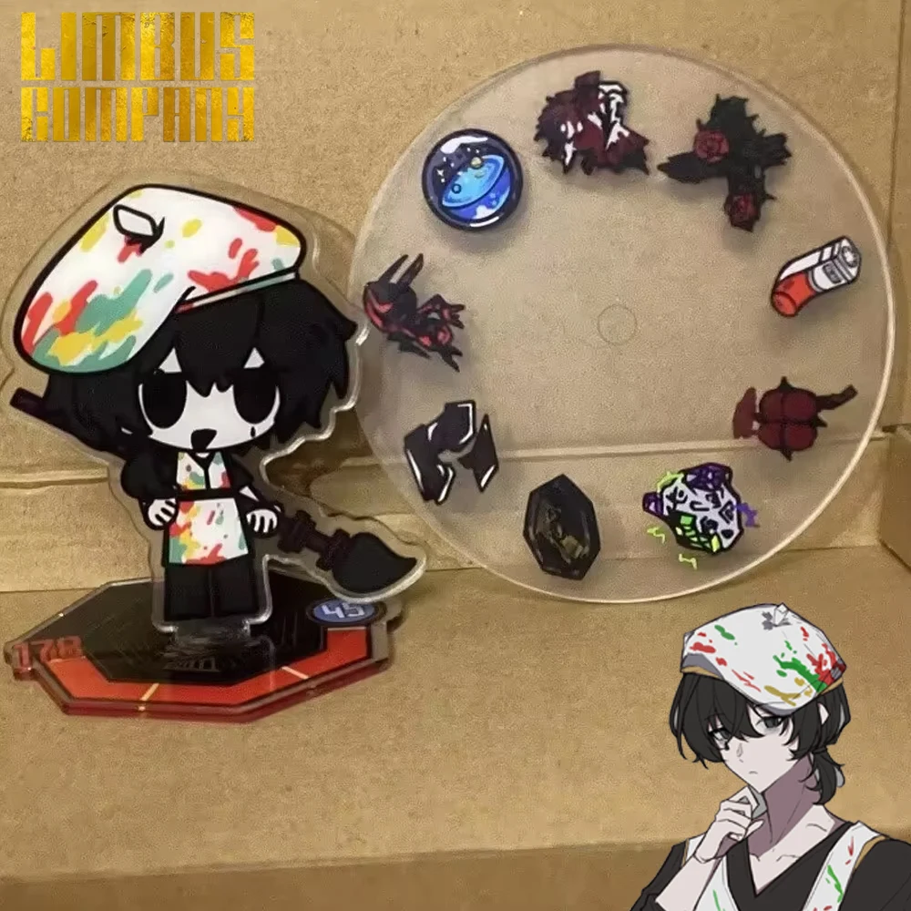

Game Limbus Company Yi Sang Cosplay Stand Acrylic Rotating Standing Plate Unisex Desktop Decoration Accessory Prop