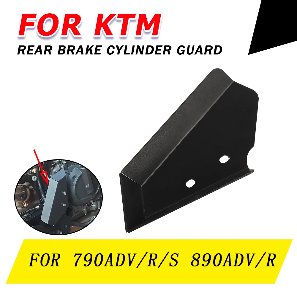 

FOR KTM 790ADV 790 Adventure S 890 ADV R 890ADV 2023 2024 Motorcycle Accessories Rear Brake Master Cylinder Guard Heel Cover