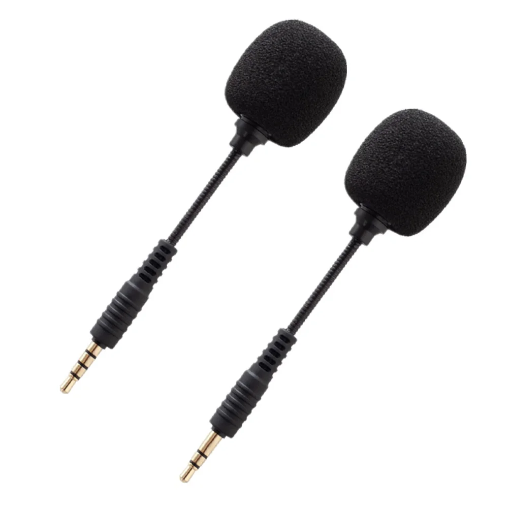 

2Pcs Capacitor Microphone Mini Live Streaming Mobile Computer Denoise Portable Gaming Singing Conference Stage Performance Voice