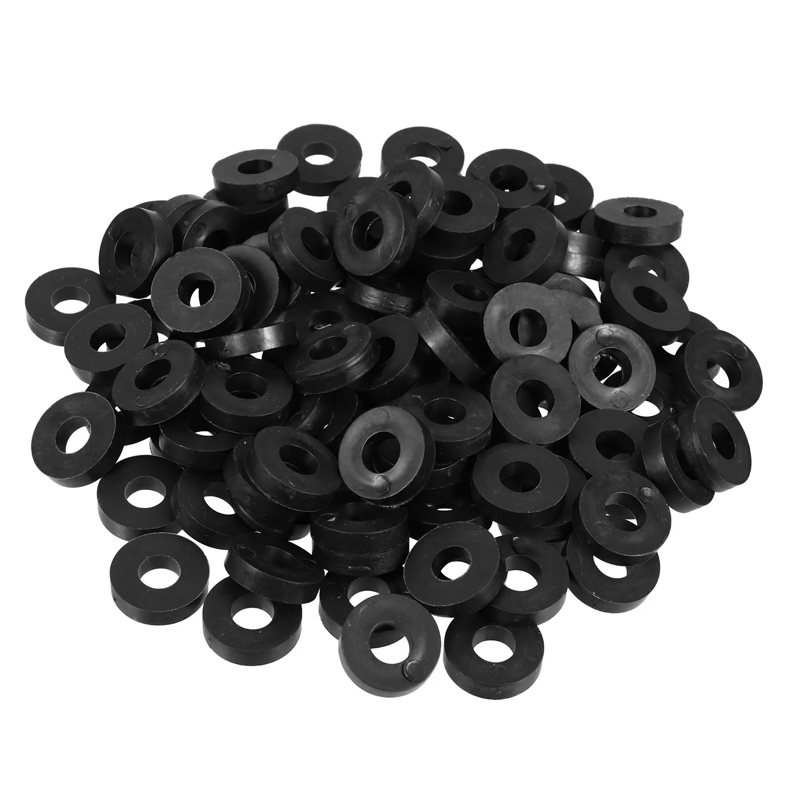 100 Pcs Patins anti-vibrations en caoutchouc pour unités de climatisation centrales, réducteurs de bruit pour conduits de plafond, amortisseurs de chocs