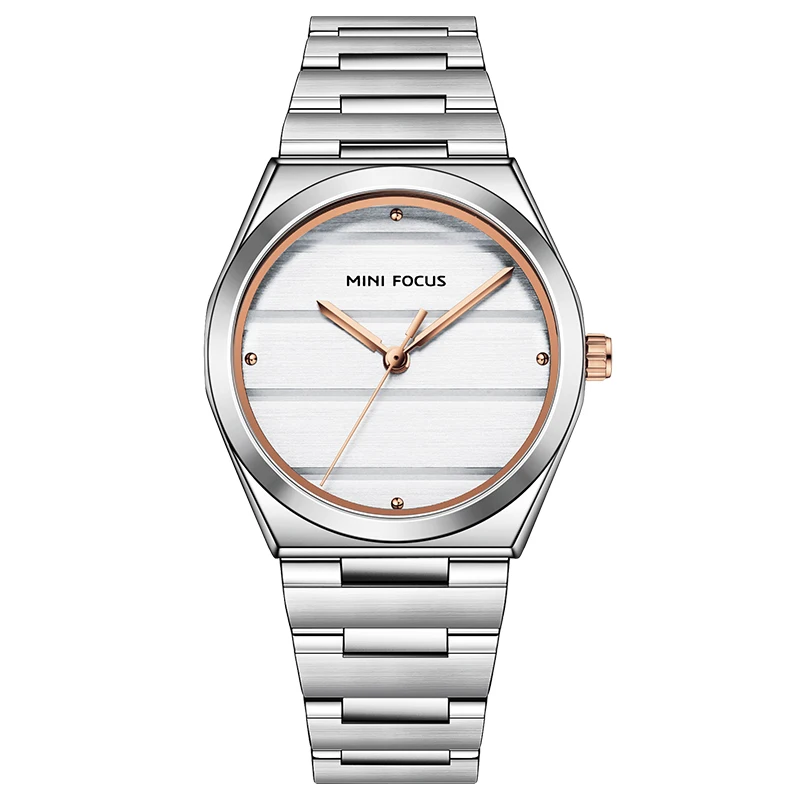 Ladies Waterproof Watch 30M with Japanese Movement Stainless Steel Band Women's Fashion Quartz Wristwatch Bracelet for Her Gift