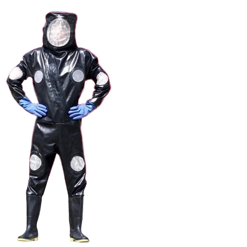 

Толстый и дышащий цельный специальный защитный костюм без вентилятора, пожарный костюм шершень для всего тела