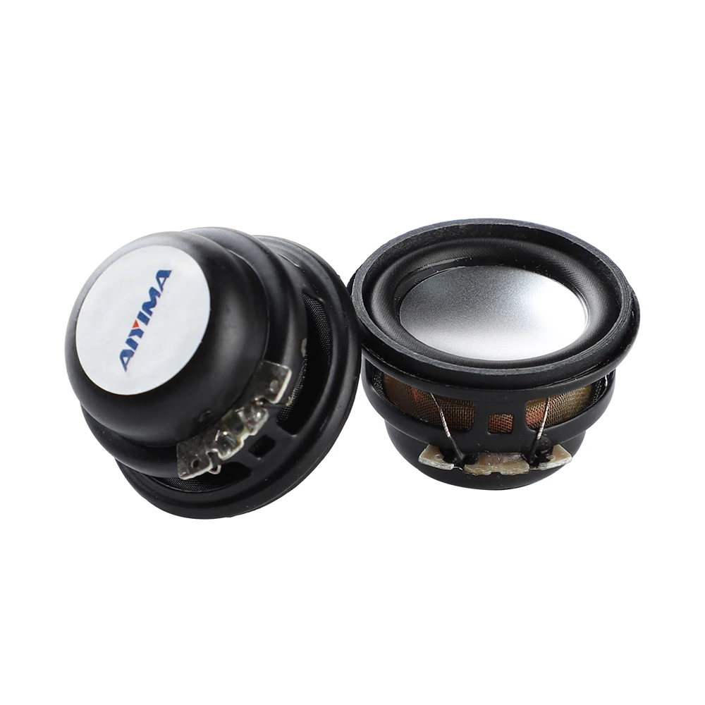 AIYIMA 2Pcs 27MM Mini Audio Speaker 4Ohm 3W Home Theater Bass Multimedia Portable Speakers Audio Woofer Loudspeaker