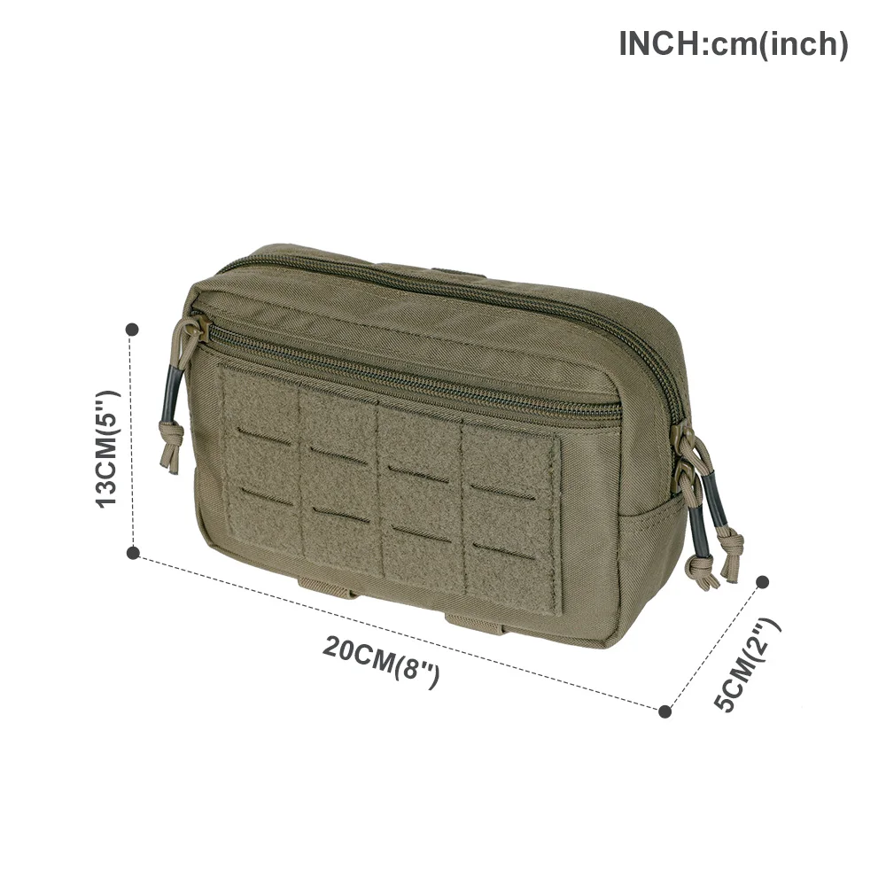 Tactical Molle Pouch Multi-Purpose Compact Tactical Waist Bags EDC Utility Pouch Outdoor Tool Bags Portable Pouches