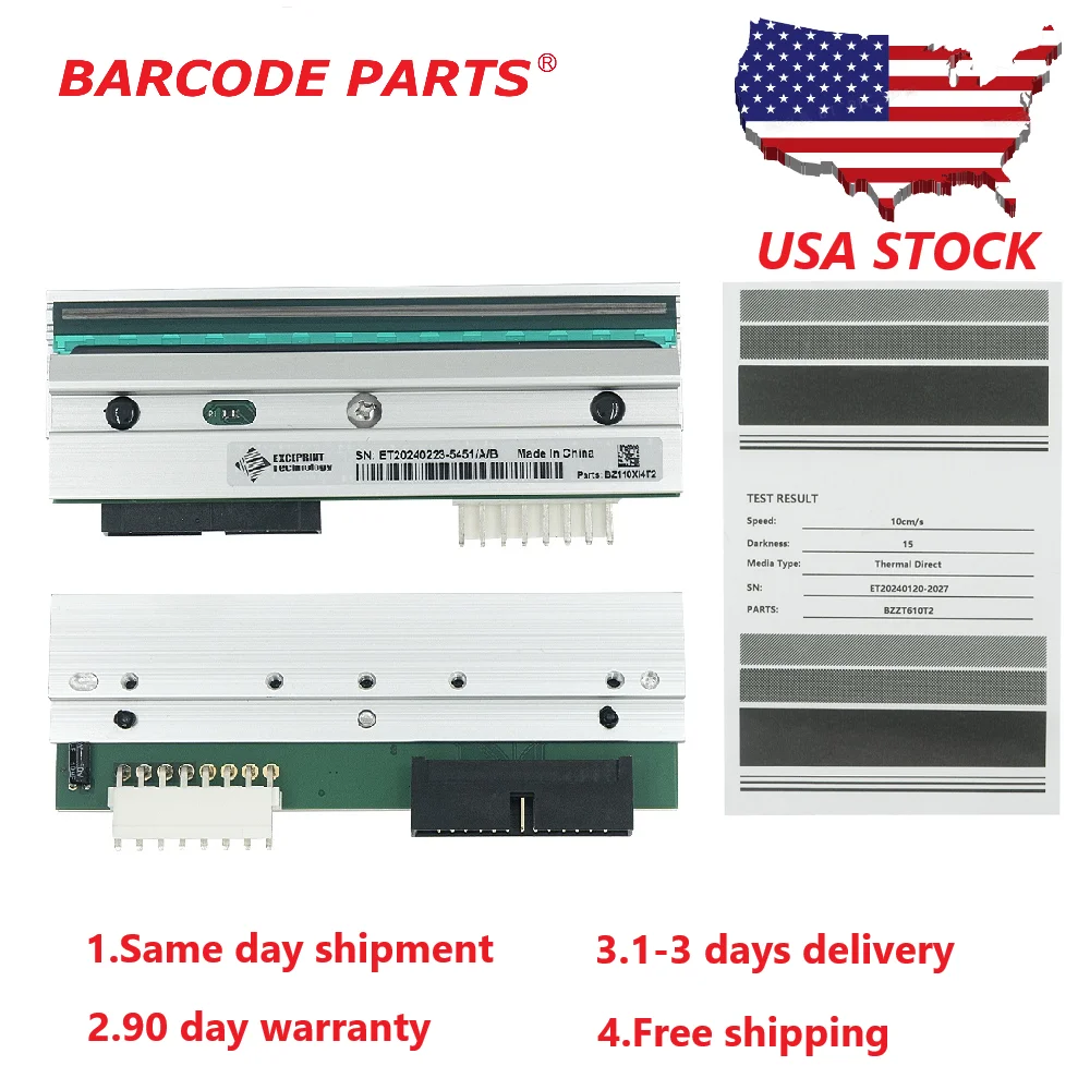 

✅203dpi Printhead for Zebra 110Xi4 105SL Plus printer head,P1004230✅