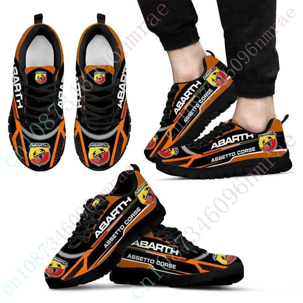 

Abarth Male Sneakers Lightweight Men's Sneakers Big Size Unisex Tennis Casual Running Shoes Sports Shoes For Men Custom Logo