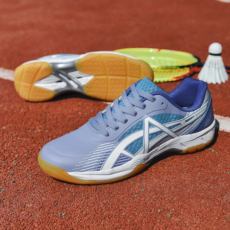 

Professional Badminton Shoes for Men and Women, Breathable Anti-Slippery Sport Shoes, Tennis Sneakers