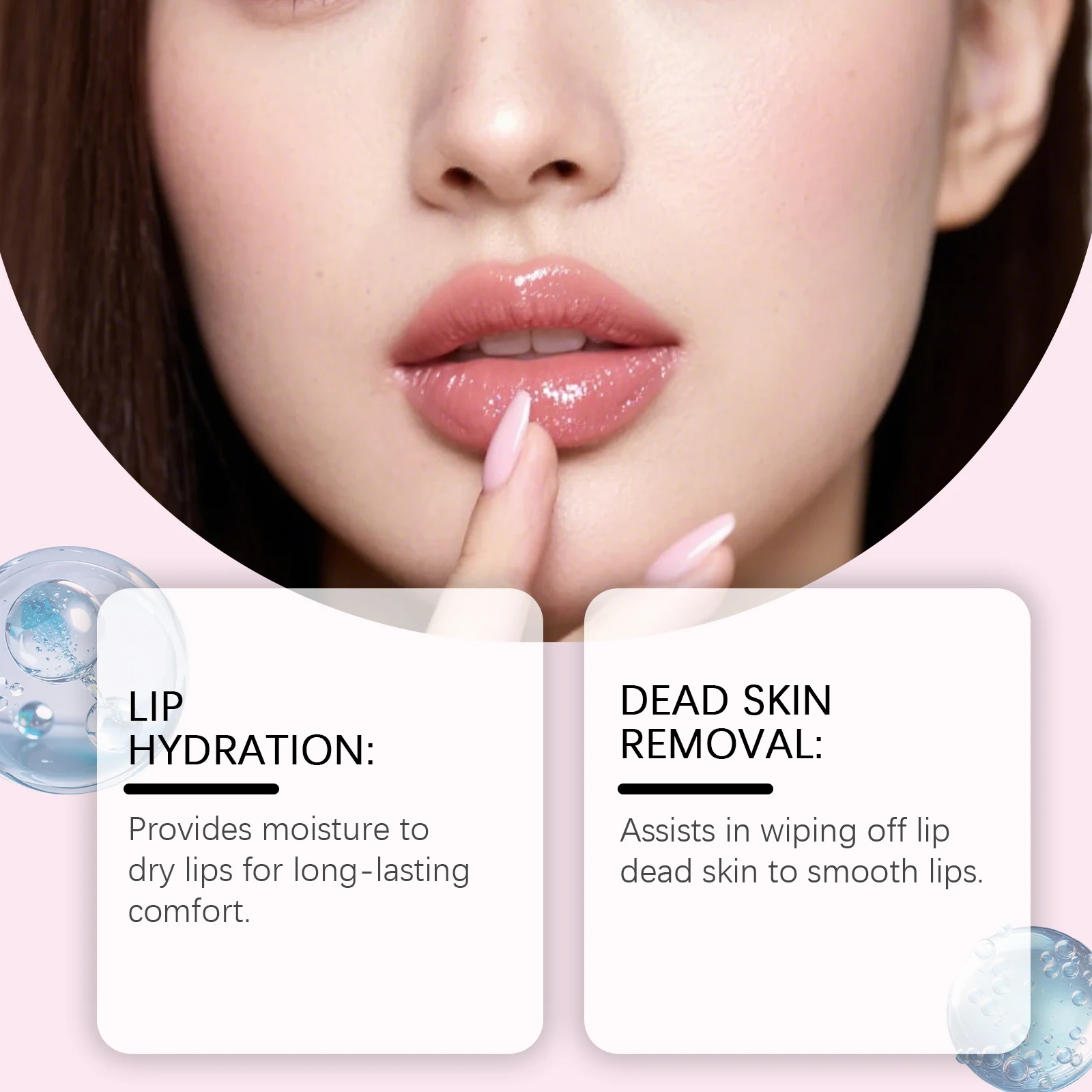 Getöntes Lippenbalsam-Set – feuchtigkeitsspendend und aufpolsternd, sorgt für vollere Lippen, nährt sanft die Lippenhaut und das Lippenpflegeset