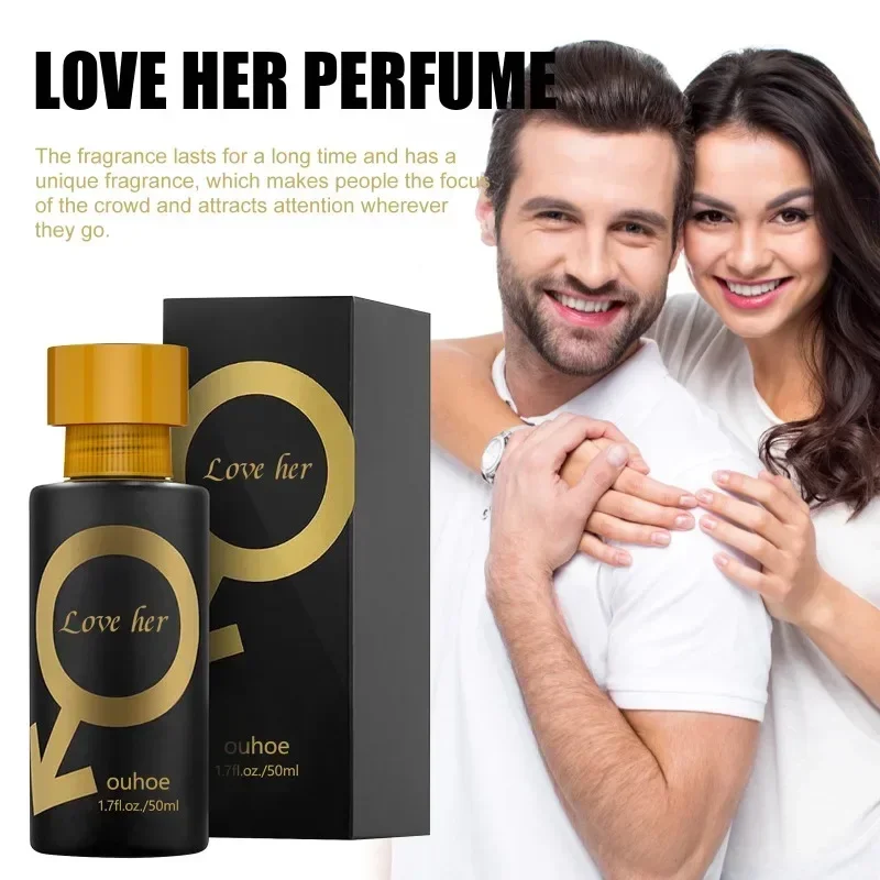 Profumo per il corpo con fascino originale da 50 ml, profumo a lunga durata, profumo unico iconico allettante, adatto sia per uomini e donne, 1,7