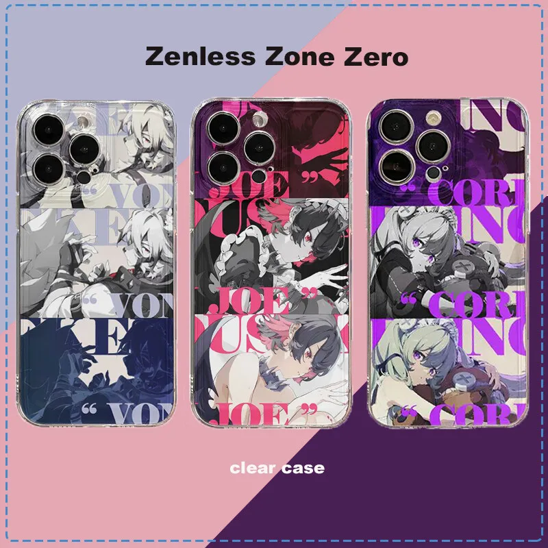 Чехол Game Zenless Zone Zero Ellen Joe для Motorola Moto G22 G30 G52 G32 G73 G72 G71 G60S G9 Play Plus EDGE 40 PRO Clear Cover