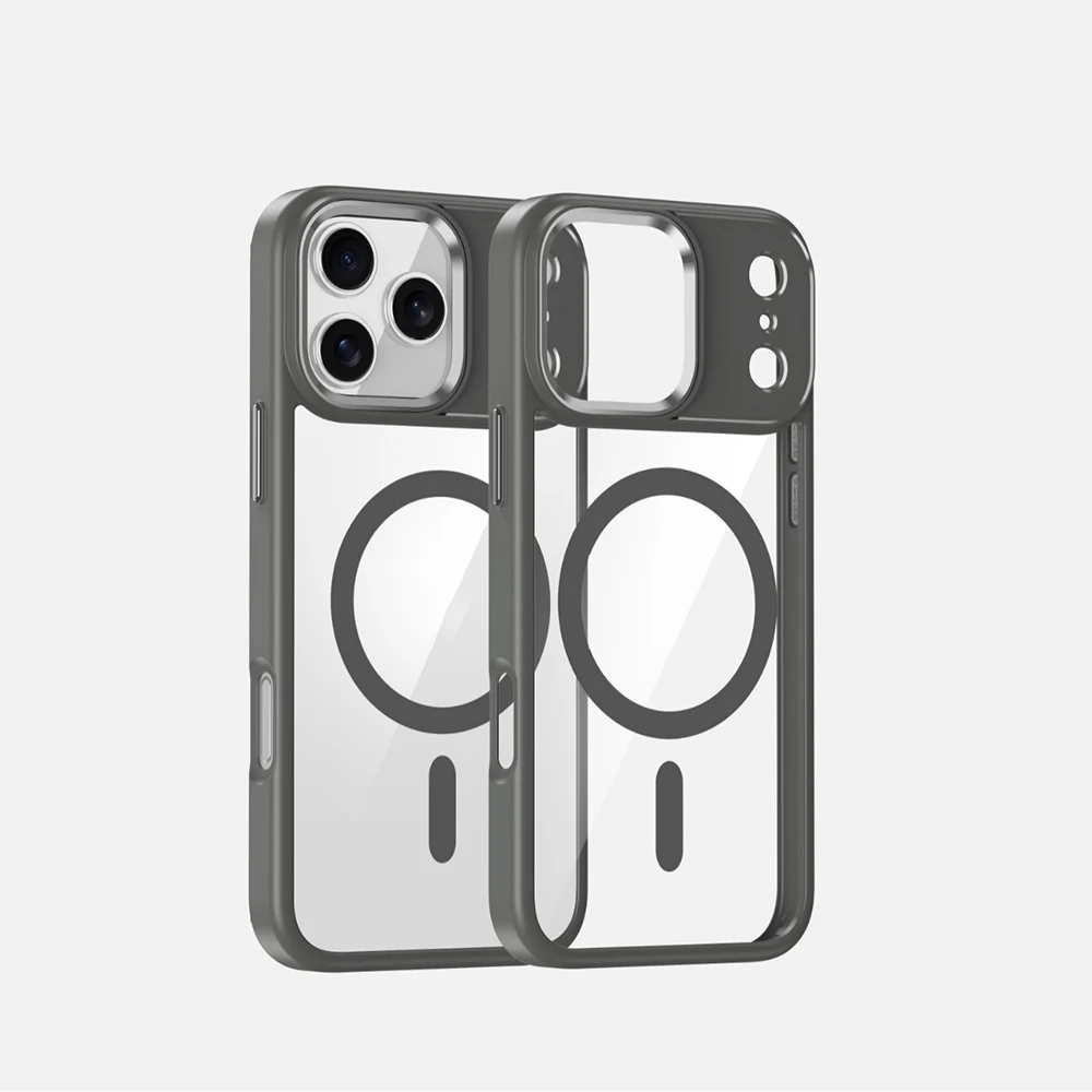 

For iPhone 17 Pro Max Air Case Magsafe Wireless Charging Matte Frosted Yellowing-Resistant Anti-Scratch Lens Protection Cover