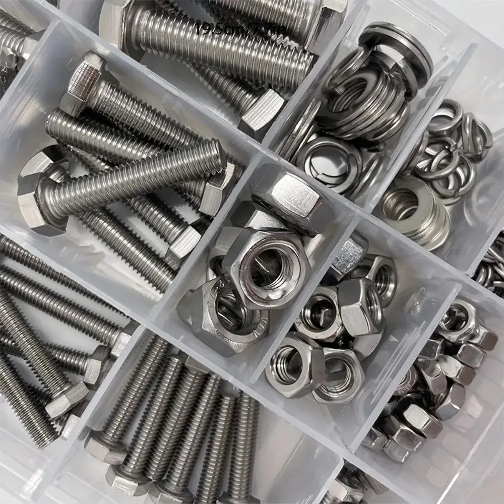 Stainless Steel Exhaust Manifold Bolt High Strength Heavy Duty Engine Replacement Hardware Corrosion Resistance