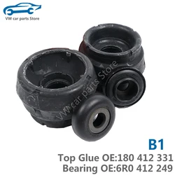 180412331 Front Shock Absorber Top Rubber Plane Pressure Bearing For VW Golf MK4 BORA POLO Skoda Beetle Fabia Toledo 6R0 412 249