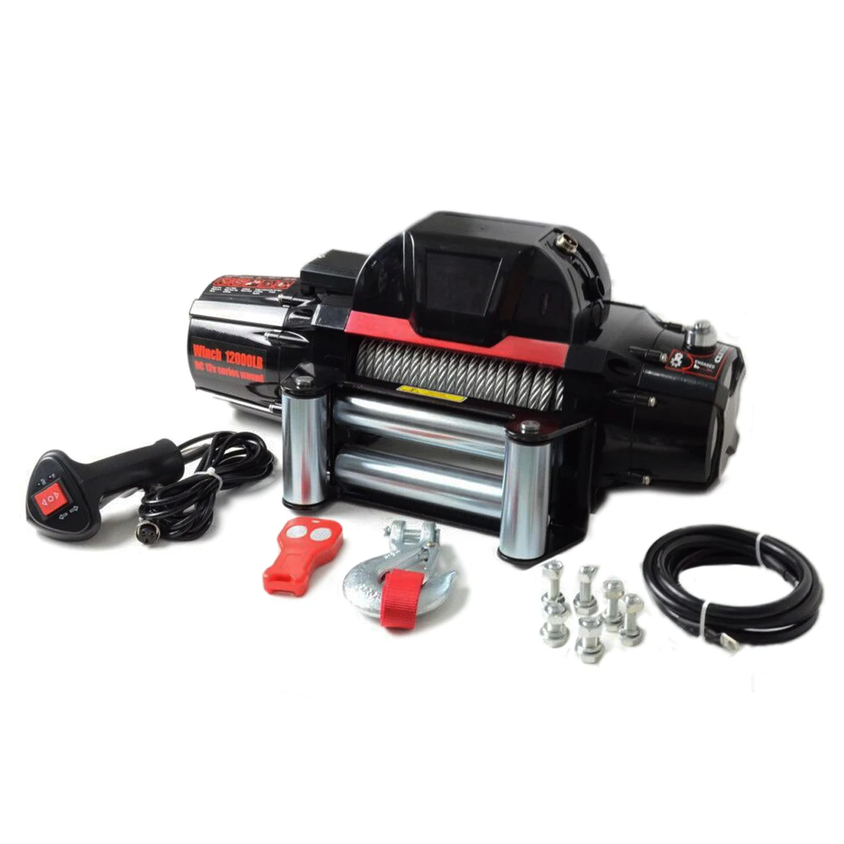 For Off Road Jeep Land Cruiser 12v Winch