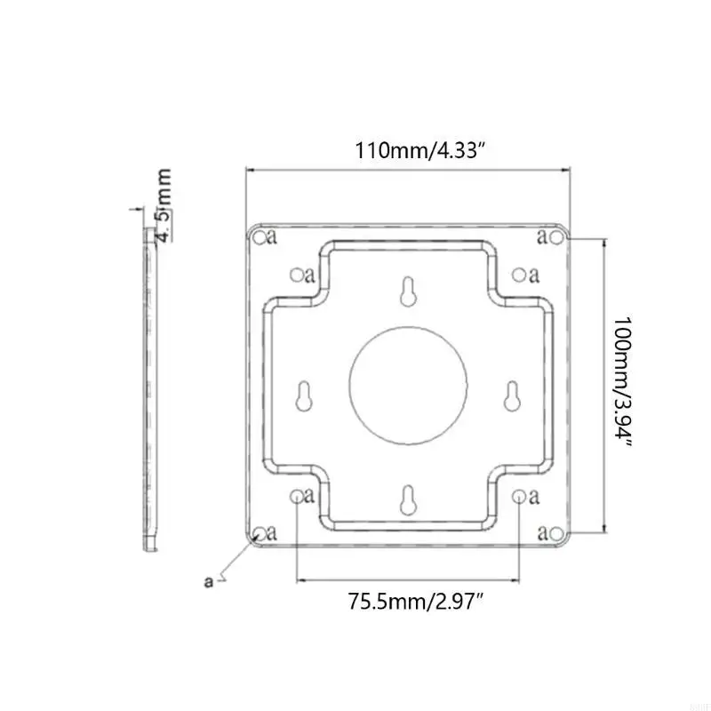 896F Vesa Mount Wall gemonteerde bevestigingsbevestiging Flat Panel Bracket Universal Metal Holder LCD LED Monitor Frame VESA